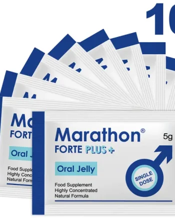 Marathon Forte Plus Oral Jelly - Edible Jelly for Men - 10 Pieces