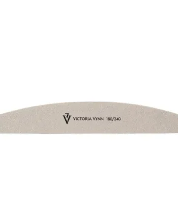 Victoria Vynn CRESCENT NAIL FILE 180/240 white