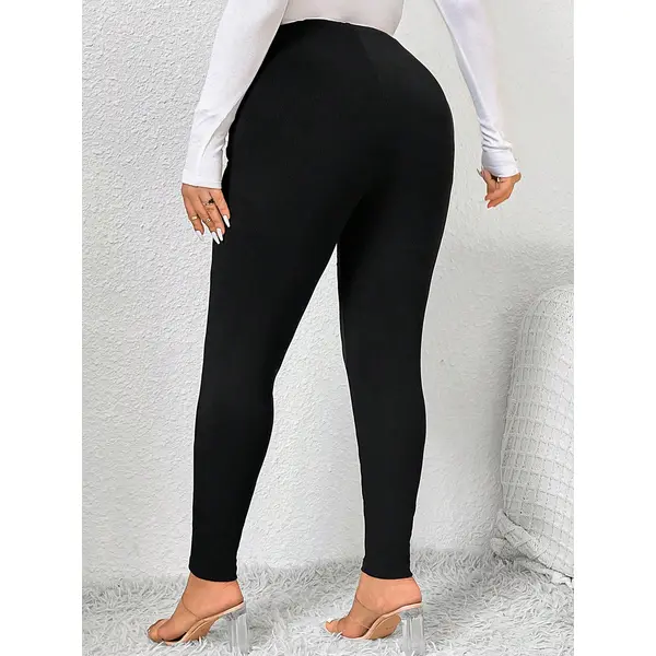 High Waist Double Breasted Leggings