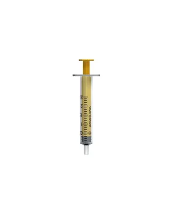 Nevershare 2ml Luer Slip Yellow Syringes