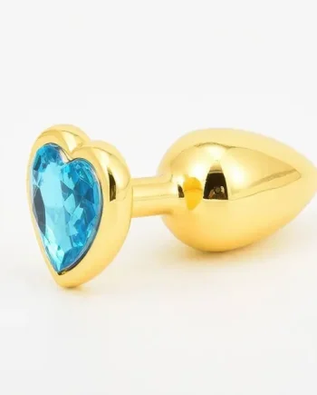 Golden Steel Anal Plug