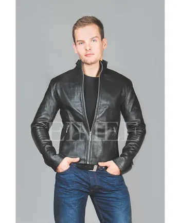 Men's Leather Jacket – Moto