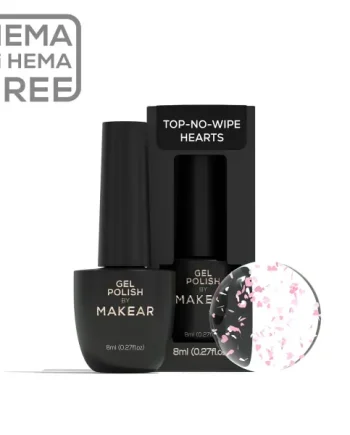 Makear Top No Wipe Hearts 8ml