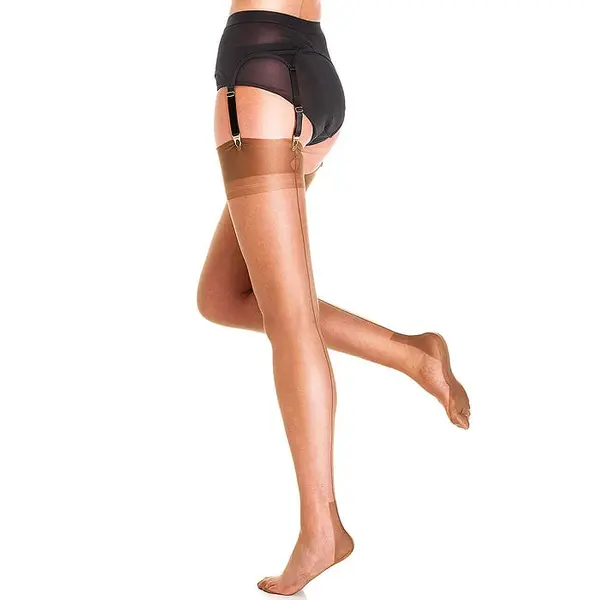 Gio Limited Edition Black Cherry Wine Full Contrast RHT Stockings