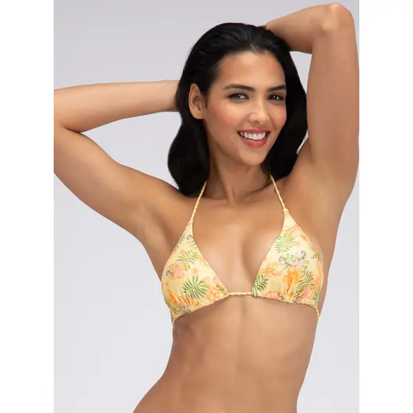Florita triangle bikini top