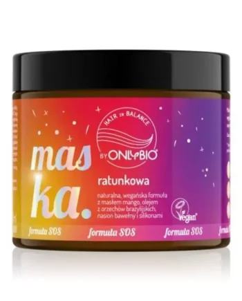 OnlyBio Hair In Balance Rescue Hair Mask 200ml