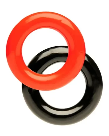 Stretch Ring • Red & Black