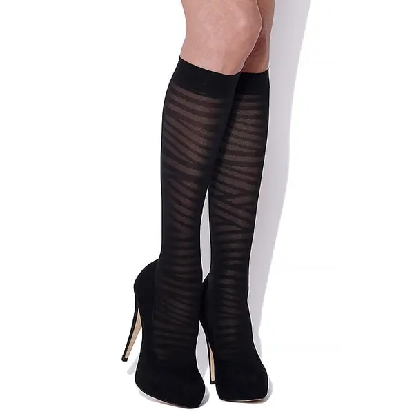 Charnos Fashion Patterned Knee Highs 2PP