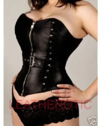 Leather Over Bust Corset For Starters Korsett Corsage Bustier 1258