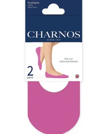 Charnos Nylon Footsies 2PP
