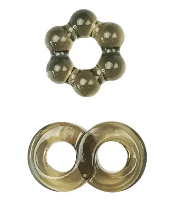JoyRings Stamina Cock Ring Set (2 Pack)