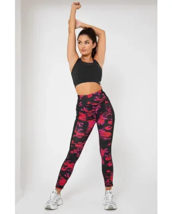 Energy Full Length Waist Tie Legging - Abstract Floral