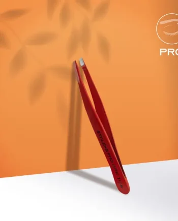 Staleks EYEBROW TWEEZERS EXPERT 11/4 red