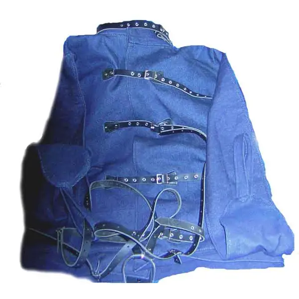 Strait Jacket Leather and Canvas Bondage