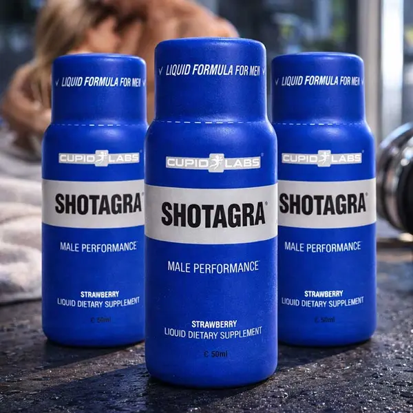 Shotagra Oral Shots - Boost Your Erection with 3 Bottles of 59ml Each