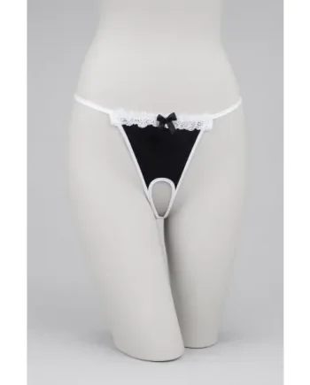 Deluxerie Open Crotch Thong Rekis