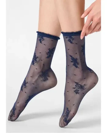 Oroblu Pretty Lace Ankle High