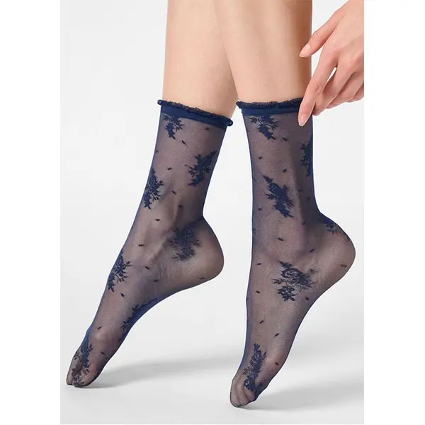 Oroblu Pretty Lace Ankle High