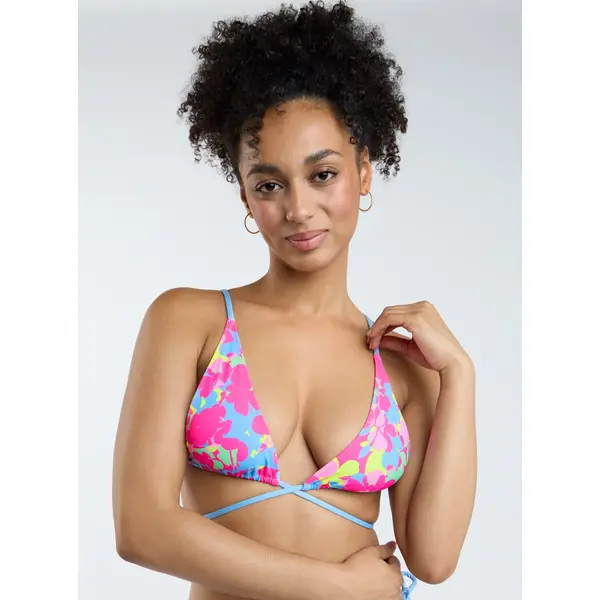 Grenada strappy triangle bikini top