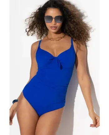 St Kitts Underwired Non-Padded Swimsuit - Ultramarine