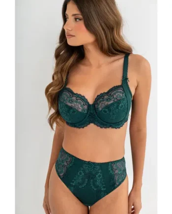 Hollywood High Waist Light Control Brief - Forest