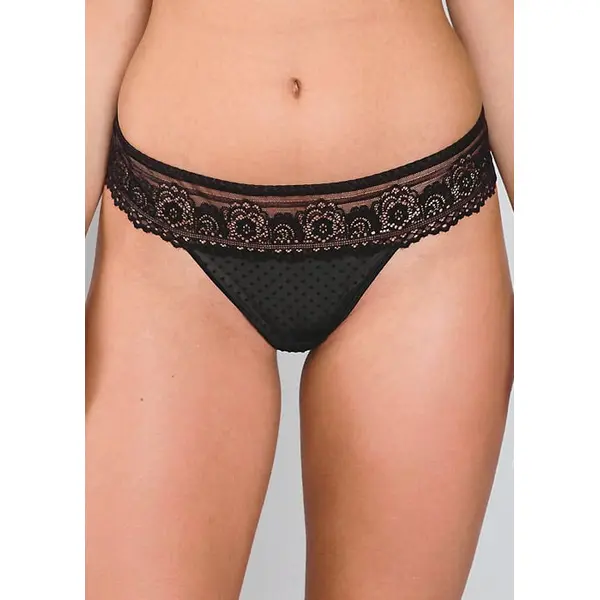 Maison Lejaby Velvet Thong