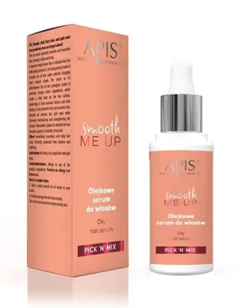 APIS – Pick’N’Mix Silky Smooth Oil Hair Serum for Fizzy Dry Rough Hair 30ml