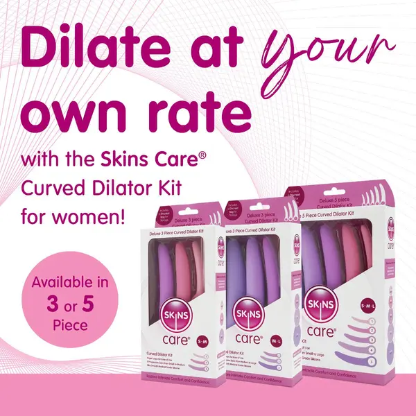 Skins Care Curved Dilators – 3pc Set (Small – Medium)