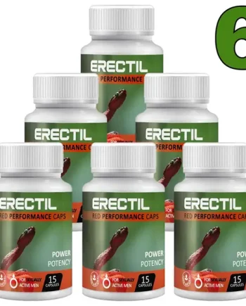 6 x Erectil 15 Capsules - Enhance Your Erection