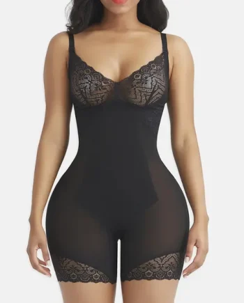 Black lace slimming shapewear