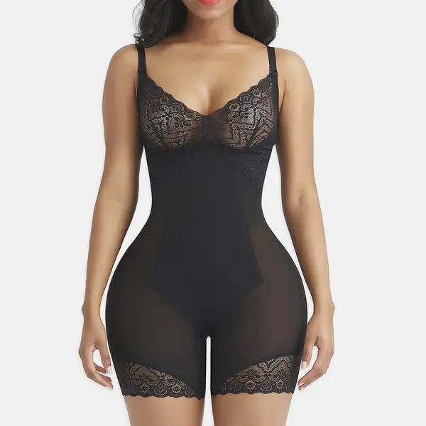 Black lace slimming shapewear