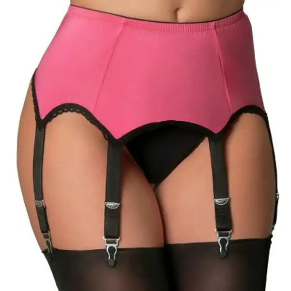 Pink Suspender Belt