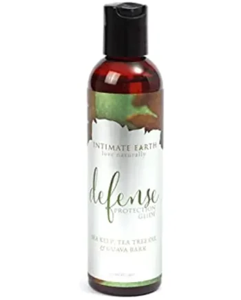 Intimate Earth DEFENSE – Tea Tree Oil & Guava Bark Protection Glide