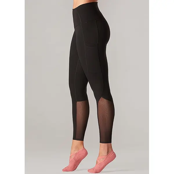 Soda Lemon Butt-Lifting Sport Leggings - Pitaya Red