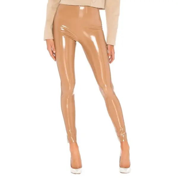 Commando Faux Leather Animal Leggings Croc