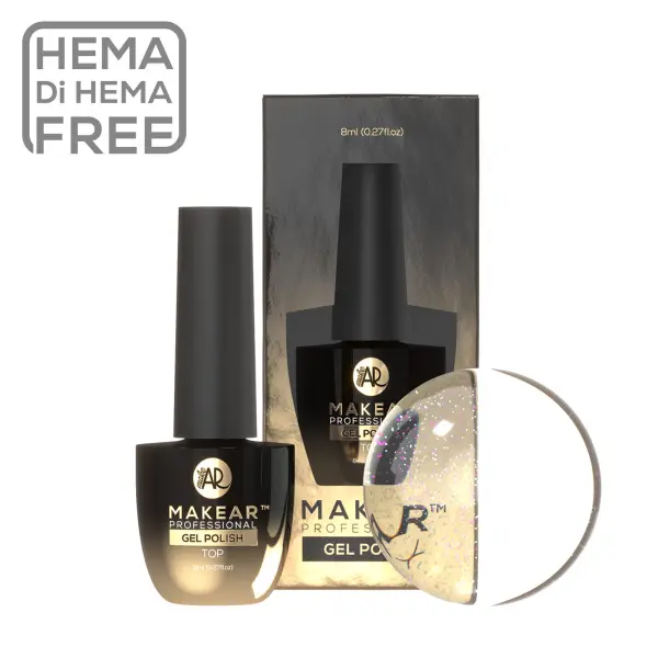 Makear Top No Wipe CHERRY 8ml