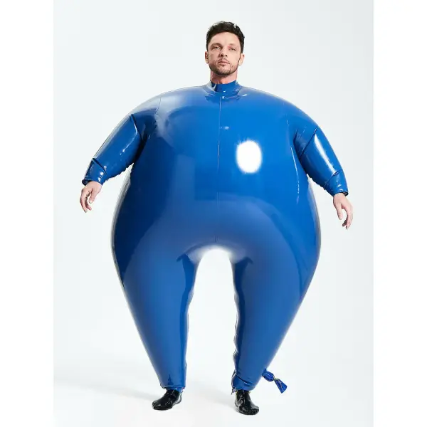 Latex Full Body Spherical Puffy Creative Inflatable Suit