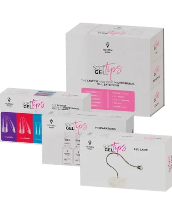 Victoria Vynn Soft Gel Tips SET with LONG COFFIN TIPS