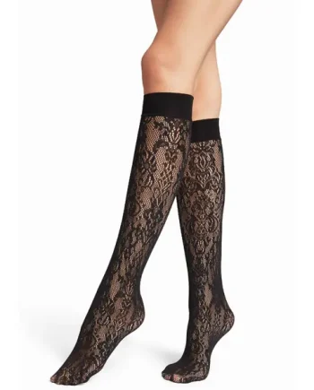 Wolford Phyllis Fashion Knee Highs