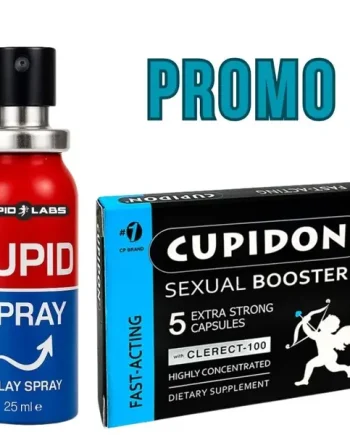Maximize Your Sexual Performance with Cupidon 5 Erection Capsules & Cupid Spray - Delay Spray 15ml