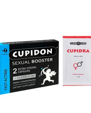 Cupidon 2 Capsules - The Ultimate Solution for Stronger and Longer-lasting Erections + Cupidra Arousal Drink
