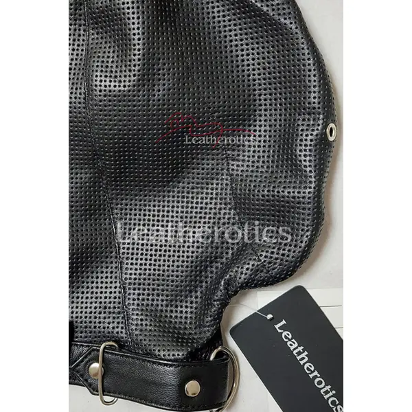Leather Gimp Hood Perforated
