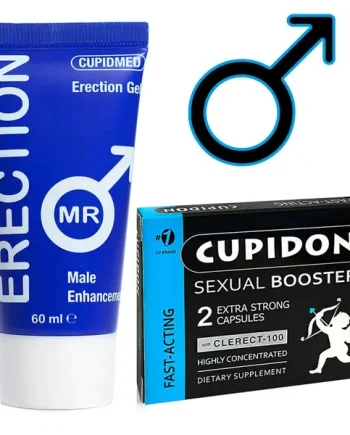 Achieve Unstoppable Erections with Mr. Erection Gel and Cupidon 2 Capsules