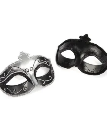 Masquerade Mask – Black or Silver (50 Shades)