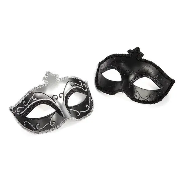 Masquerade Mask – Black or Silver (50 Shades)