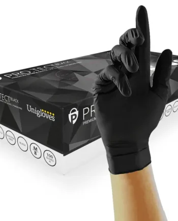 PROTECT Black – Black Nitrile Gloves