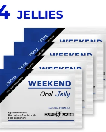 WEEKEND Oral Jelly - 4 sachets for strong erection