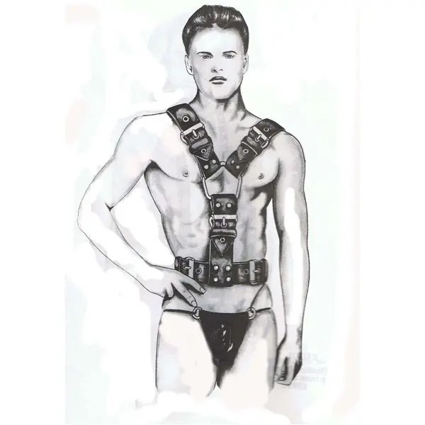 Leather Slave Full Body Harness