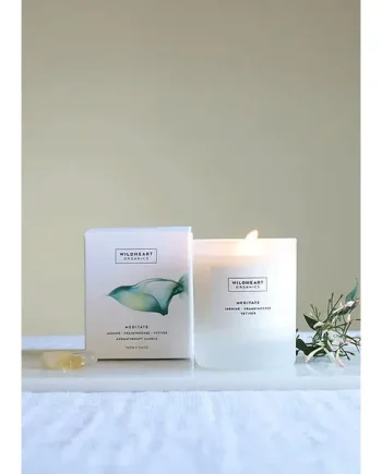 Wildheart Organics Meditate Spa Single Wick Candle