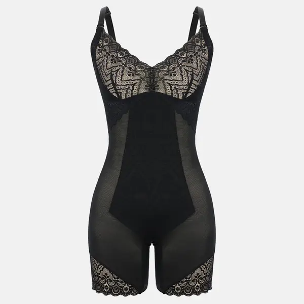 Black lace slimming shapewear